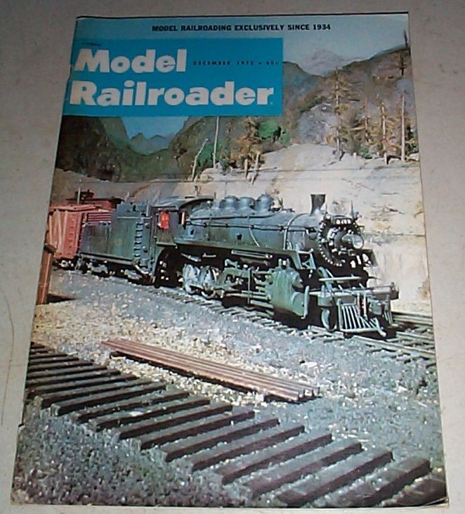 Model Railroader Magazine December, 1972