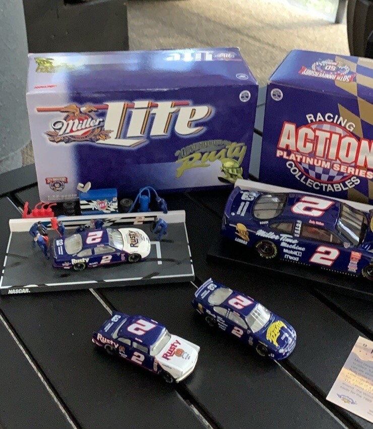 Rusty Wallace Memorabilia Bundle Vintage Retired Collection