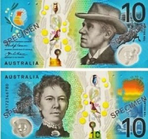 Australia 2017 Next Generation $10 Polymer Bank Note UNC