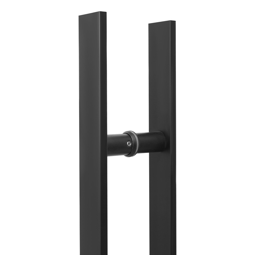 58" Large Stainless Steel Front Door Handle Double Sided, Pull Push Sliding