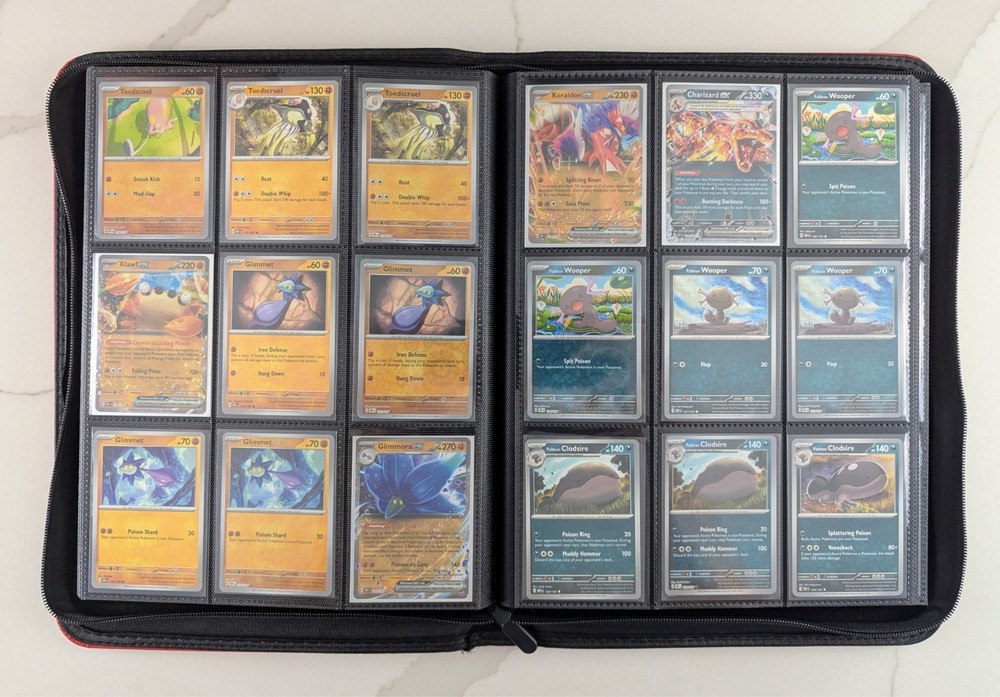 Pokémon Obsidian Flames Complete Master Set /w Binder + Promos (PC)!