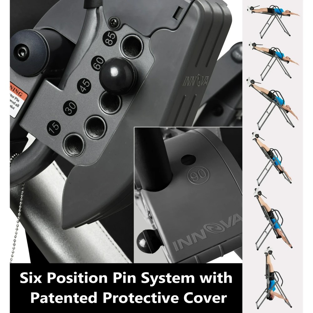 Innova ITX9900 Heavy Duty Inversion Table with Air Lumbar Support