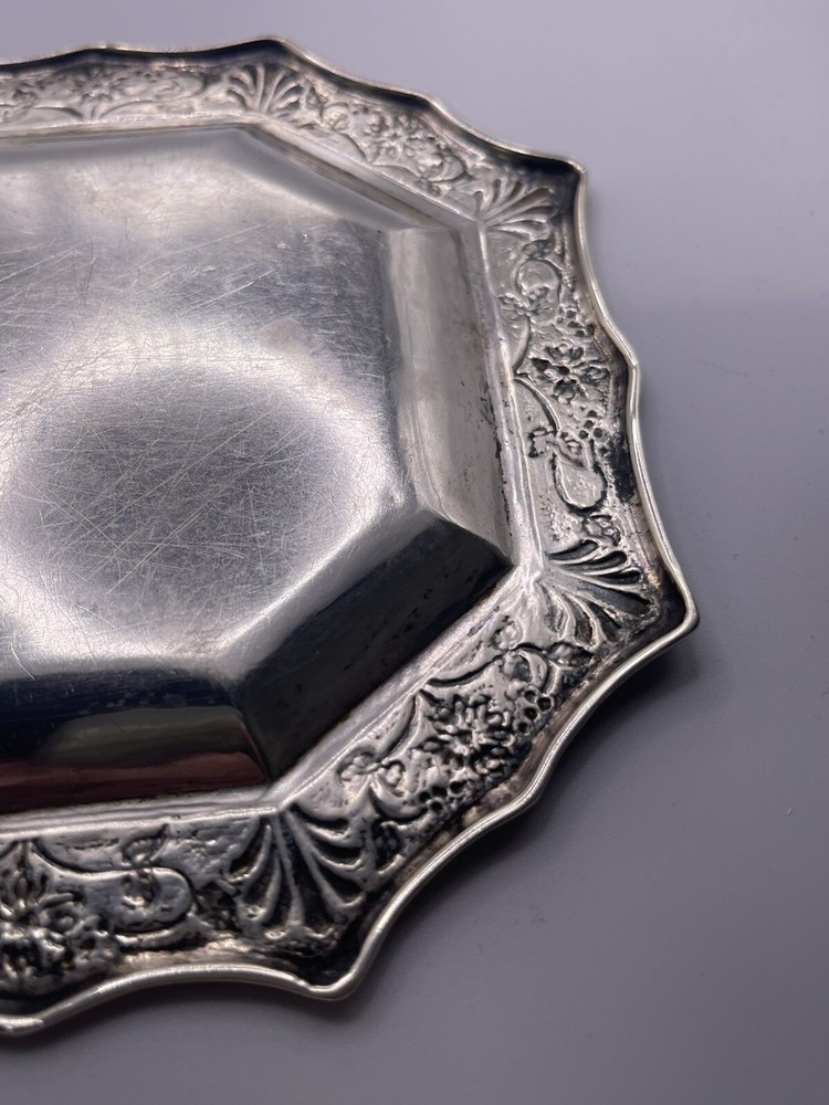 Antique Austrian 800 Silver Tray