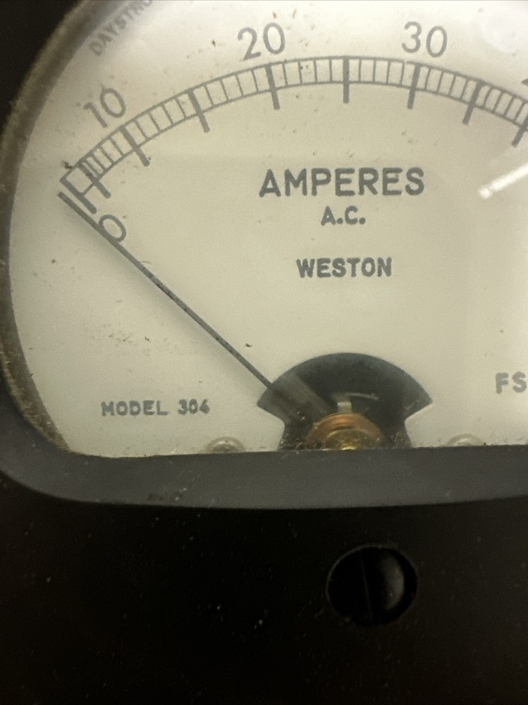 Weston,304,Triplett Type 0-50 Amps AC