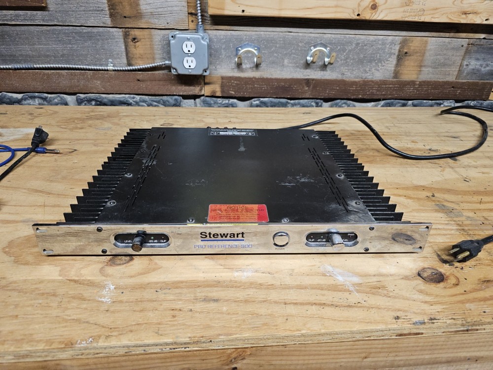 Stewart Pro Reference 500  Power Amplifier