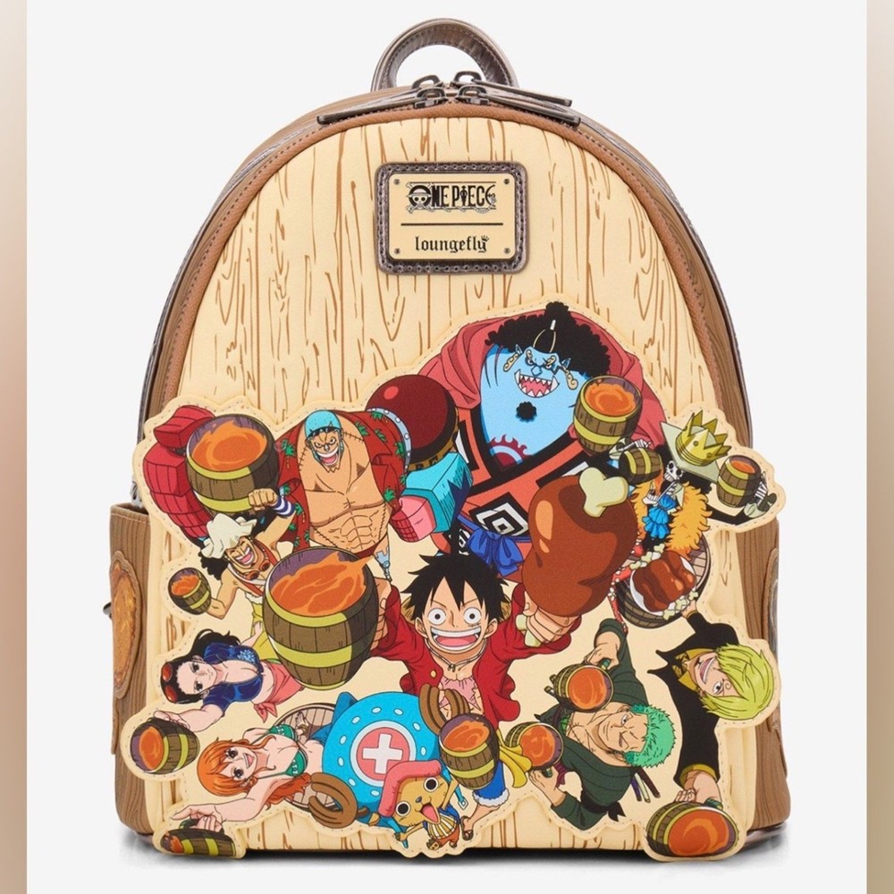 One Piece- Loungefly Straw Hat Pirates Backpack