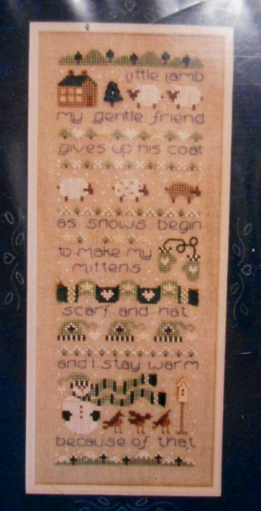 The Drawn Thread GENEROSITY Cross Stitch SAMPLER Pattern Chart W/BUTTONS