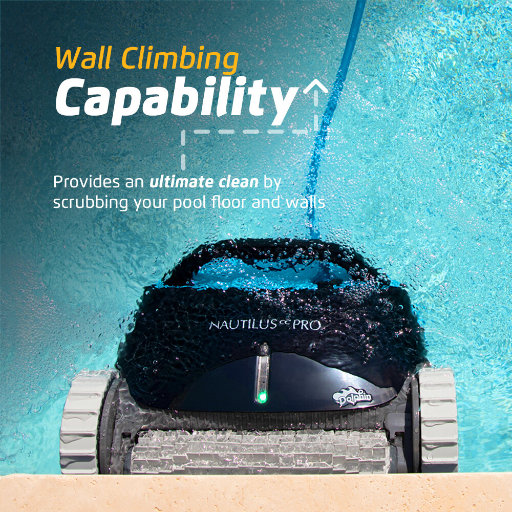 Dolphin Nautilus CC Pro with Wi-Fi Control — Easy-Access Top-load Filter