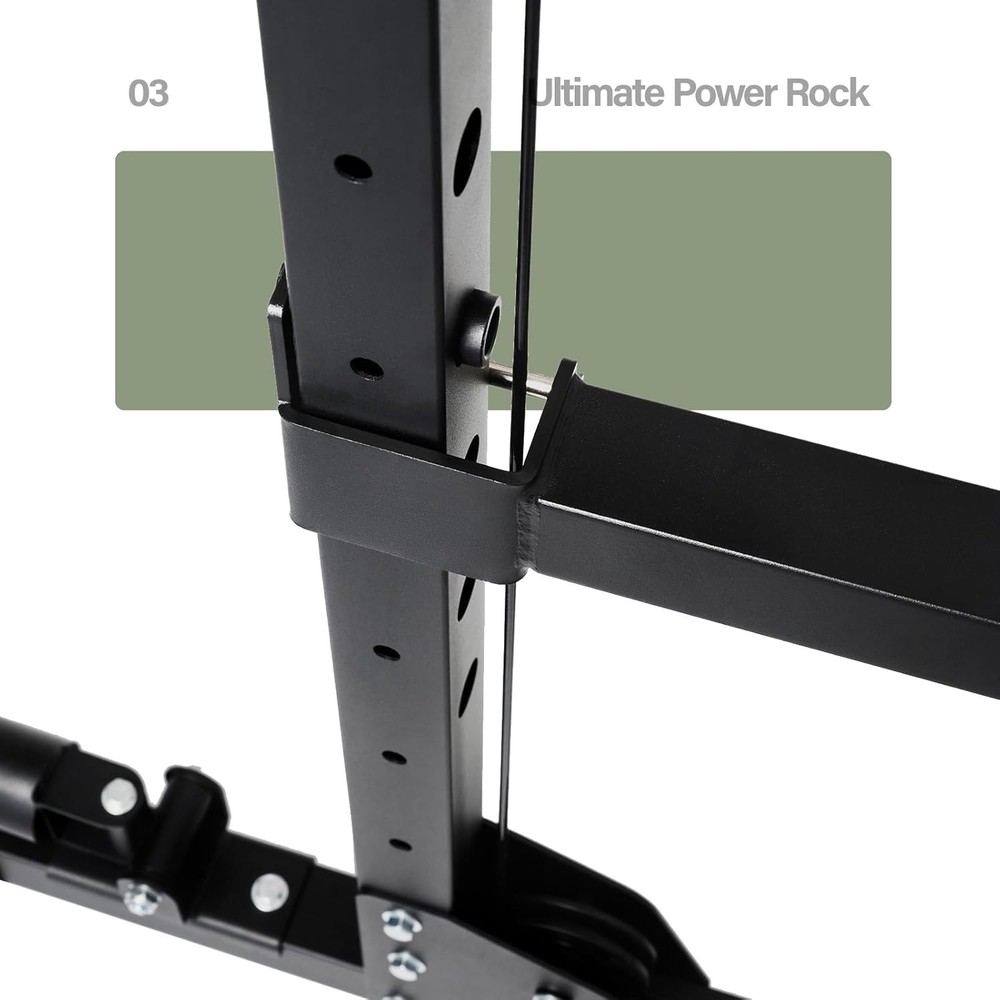 Power Cage - Multi-Function Power Rack for Home Gym, Squat Rack, Cable Crossover