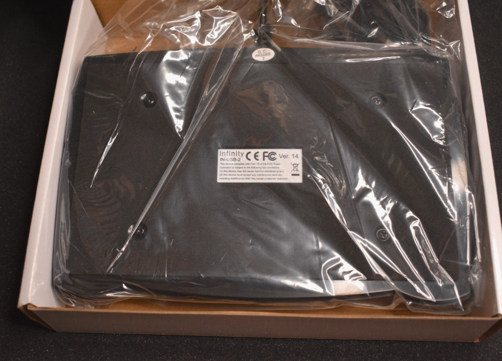 New Open Infinity IN-USB-2 Three Button USB Transcription Foot Control Pedal