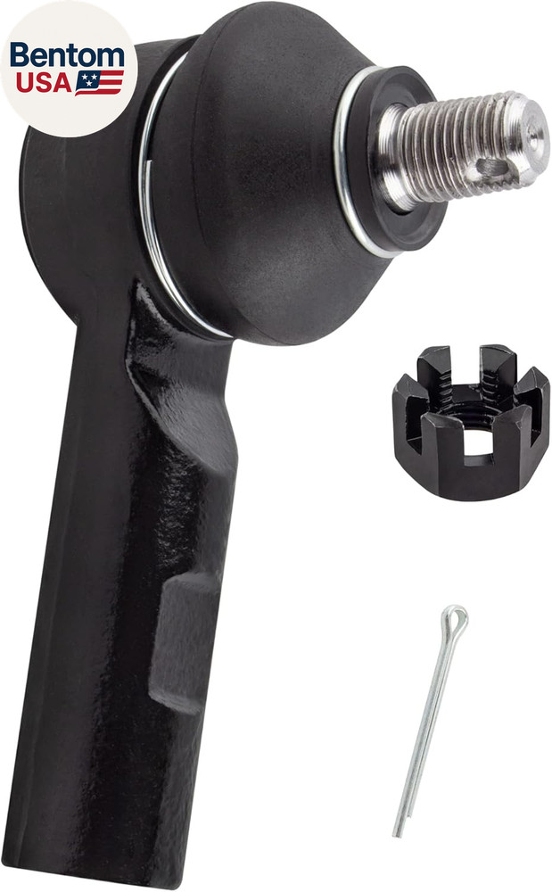 4Pcs Front Inner & Outer Tie Rod End Link Driver & Passenger Side Suspension Kit