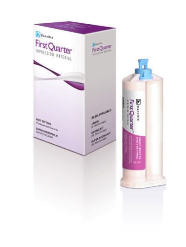First Quarter Fast Set Light Body VPS Impression Material 4/PKG 89272