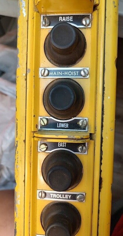 HUBBELL TYPE 2016WPBC CRANE CONTROL - NEMA, CSA ENCLOSURE 2016-WPBC