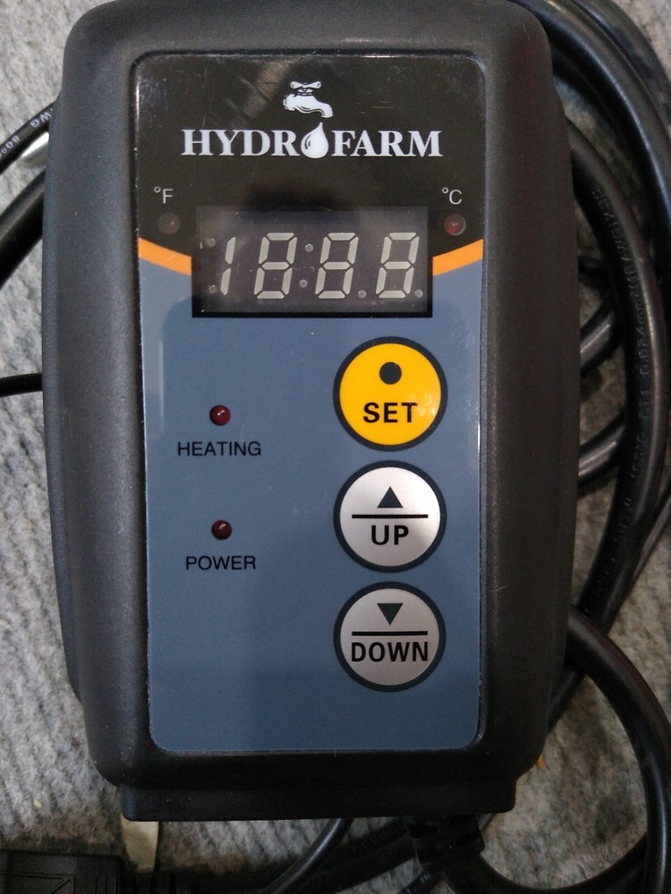 Hydrofarm Electronic Heat Mat Temperature Controller