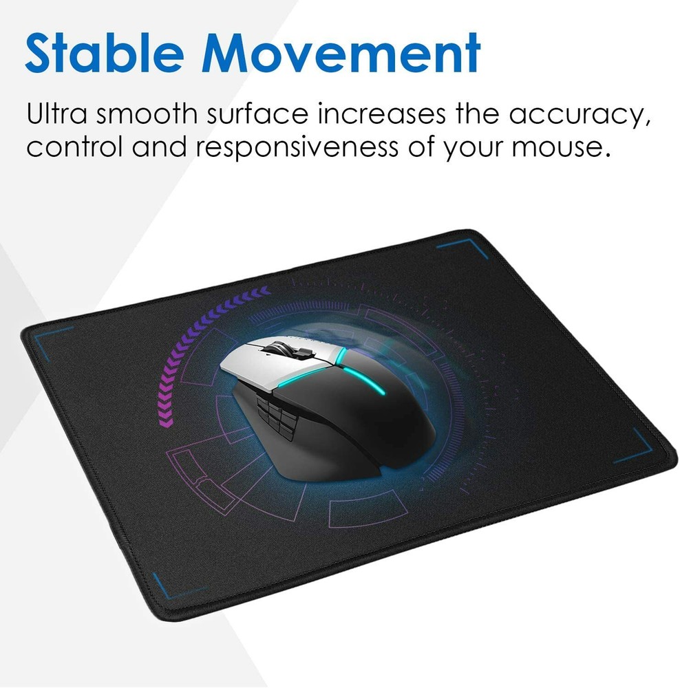 Gaming Mouse Mat Pad Non-Slip Rectangle Mousepad Designs For Computer PC Desk