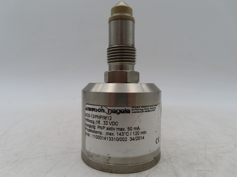 Anderson Negele NCS-12/PNP/M12 Level Sensor Point Level Detector