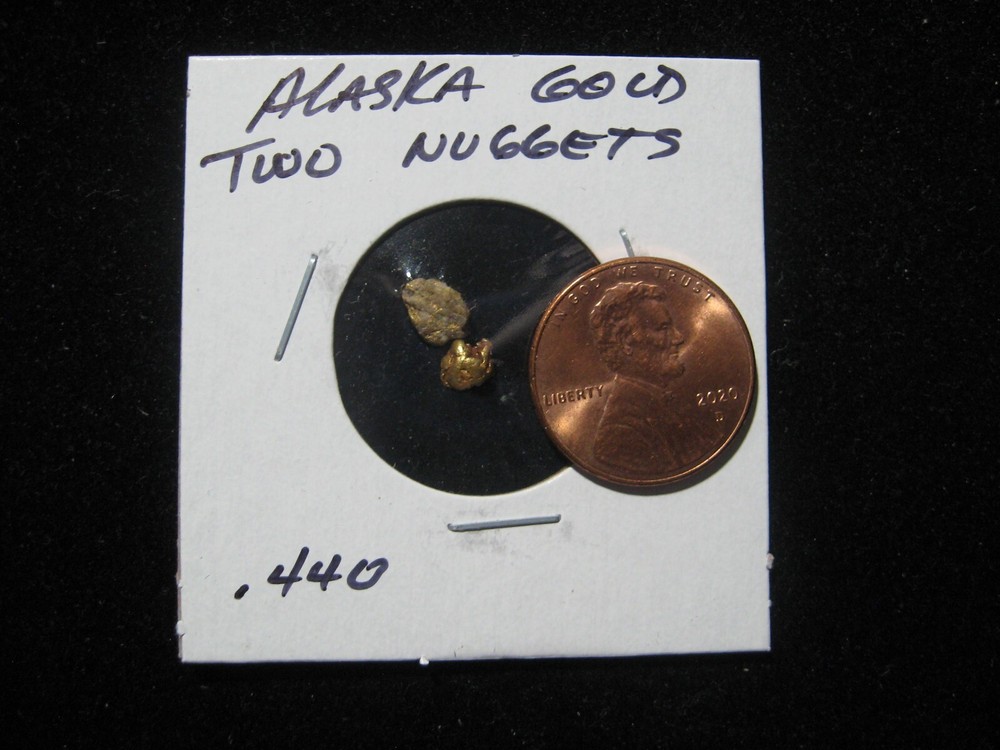 ALASKA GOLD NUGGETS  .440 GRAM