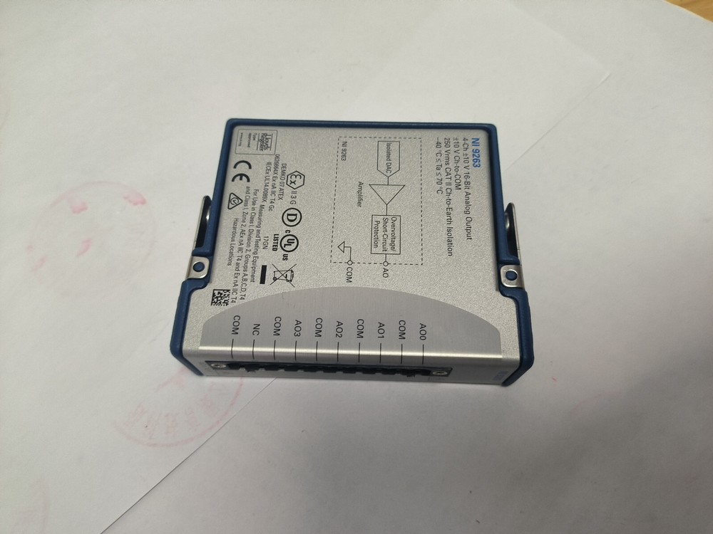 National Instruments NI-9263 cDAQ Analog Output Module6