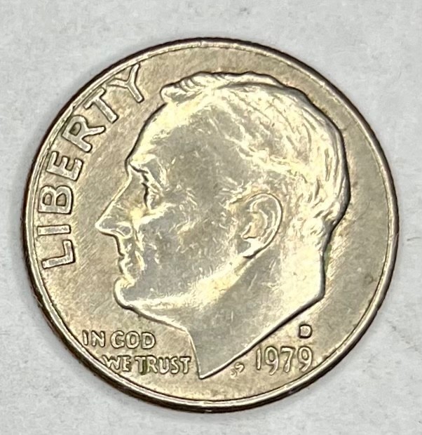 1979 D Roosevelt Dime Circulated