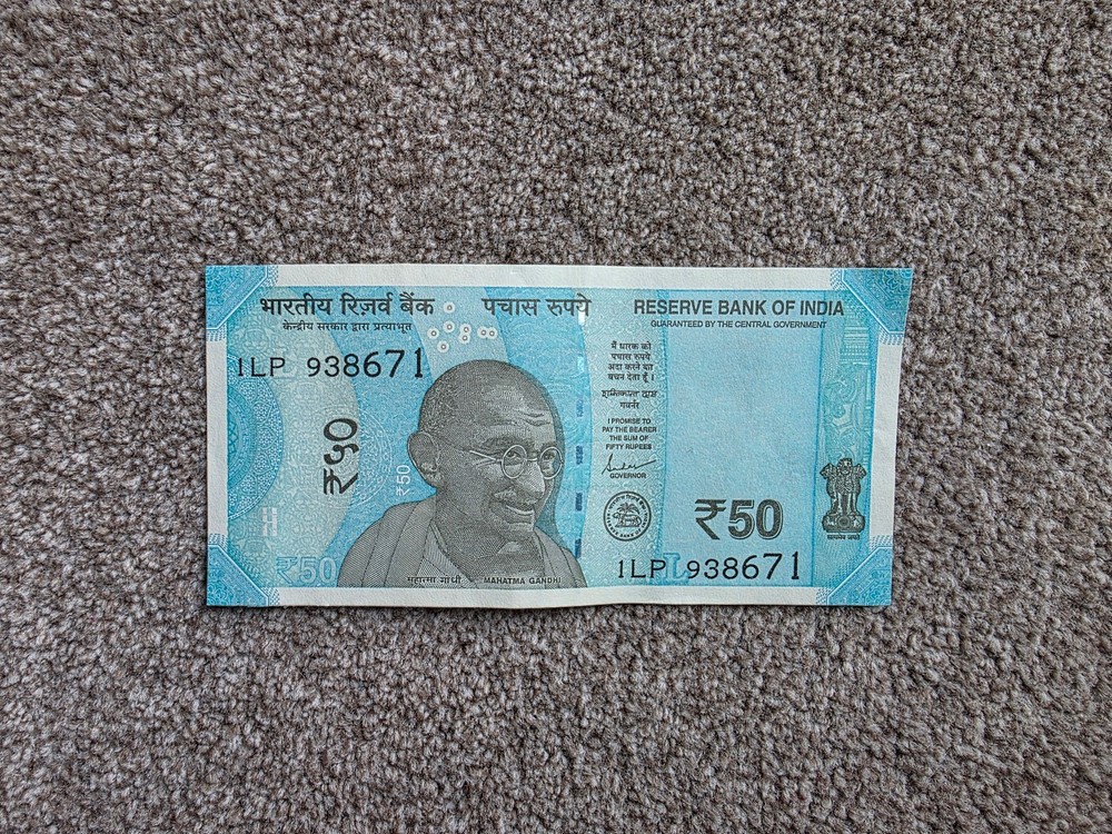 INDIA 50 RUPEES 2021 note