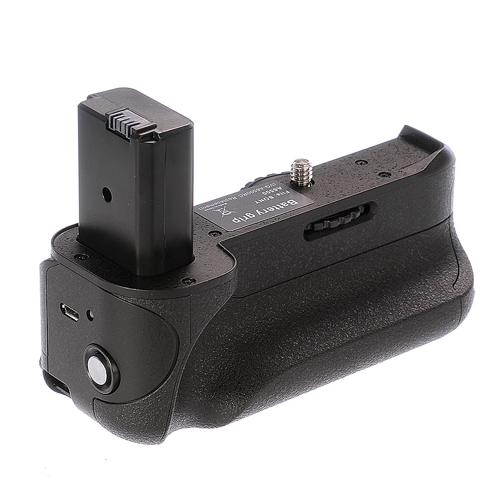 Pro Vertical Power Battery Grip 2.4G w/ Remote Controller For Sony A6500 Camera