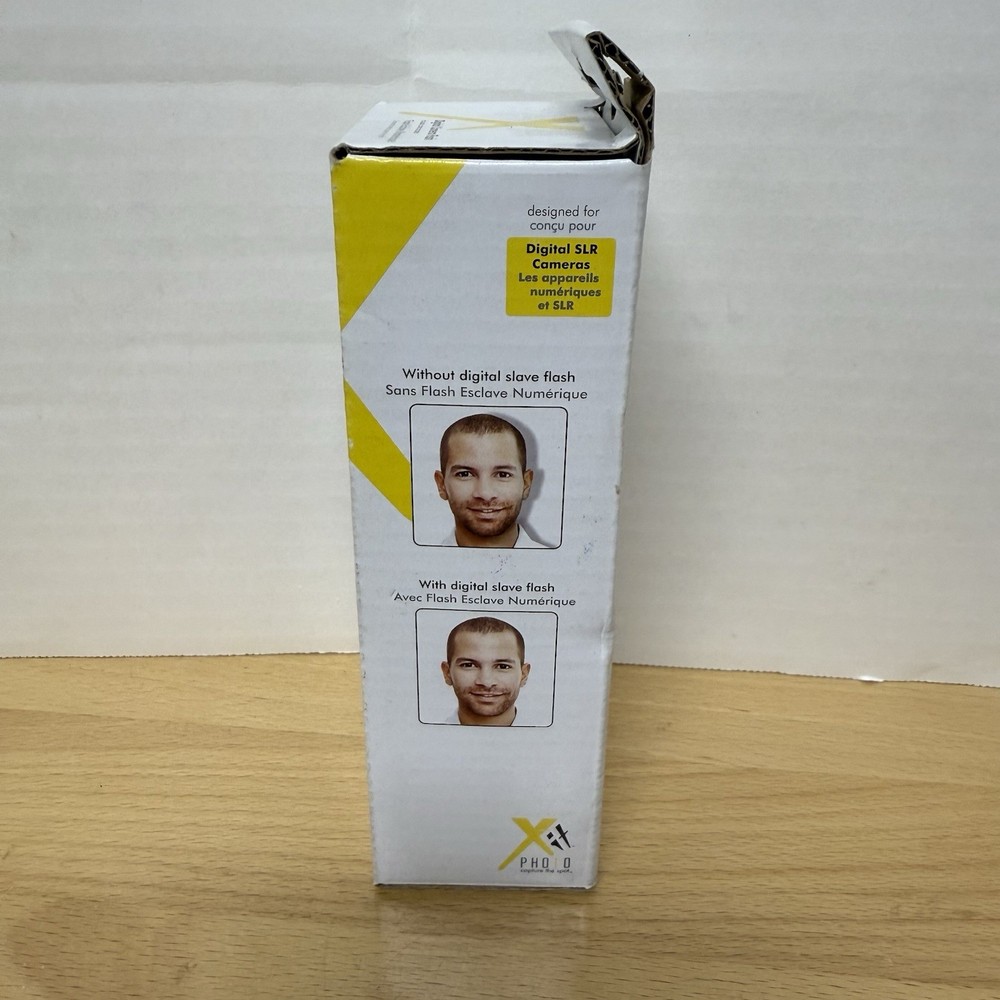 DIGITAL SLAVE FLASH with Bracket for Digital DSLR Camera