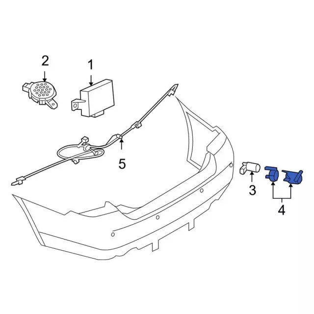 Genuine Ford Sensor DA5Z-15K859-AAPTM