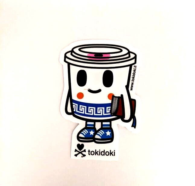 tokidoki sticker - NYC coffee