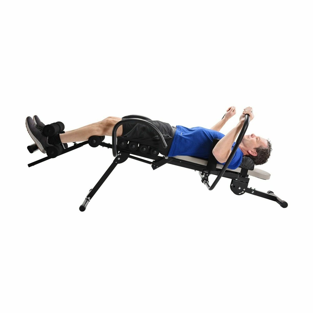 Stamina ACTIVE AGING EasyDecompress PRO - back lumbar traction stretch bench NEW