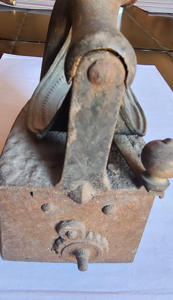 C. H. Crane charcoal iron
