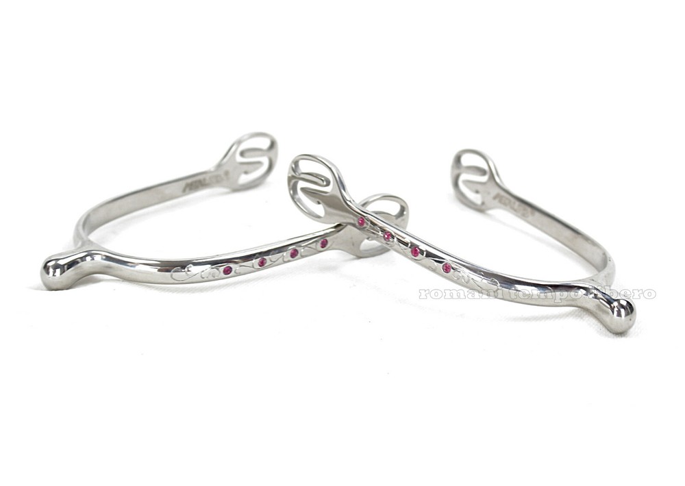 SPERONI DONNA CON STRASS METALAB