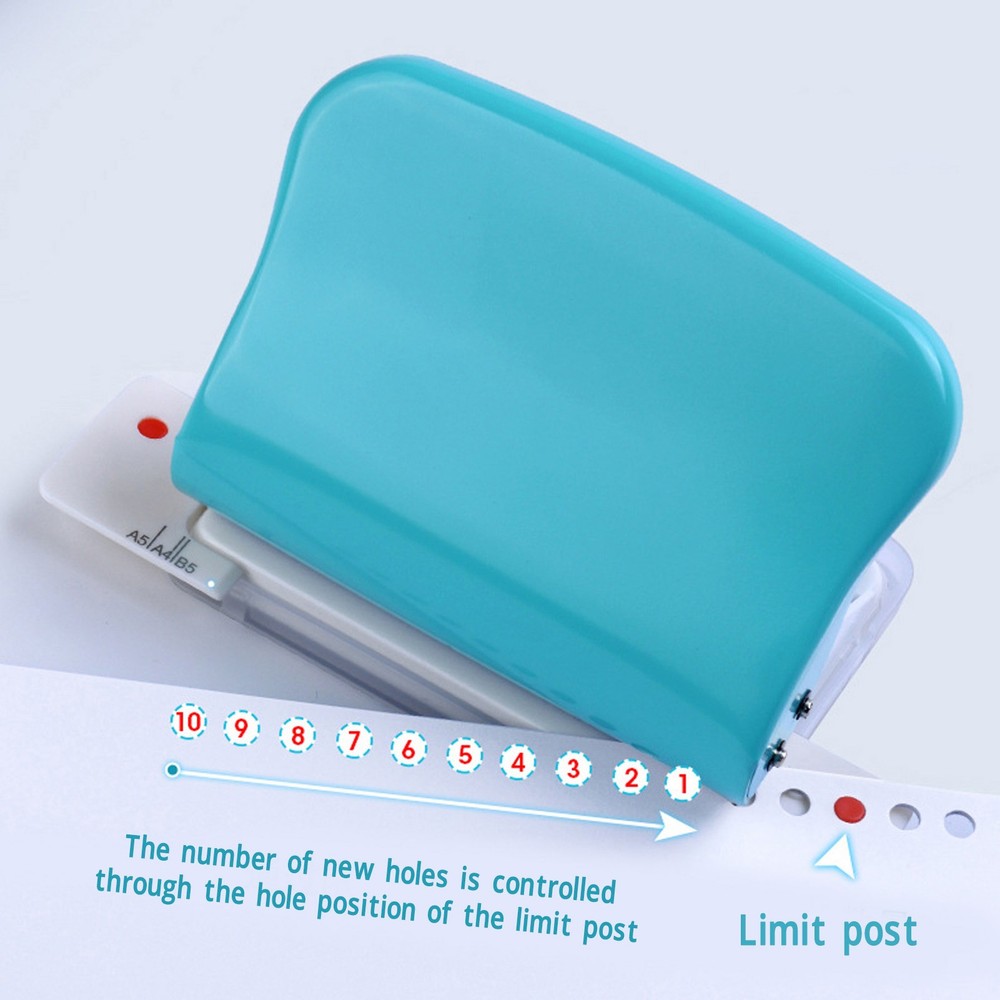 Portable Paper Binding Machine Punch Tool For A4 A5 A6 A7 For
