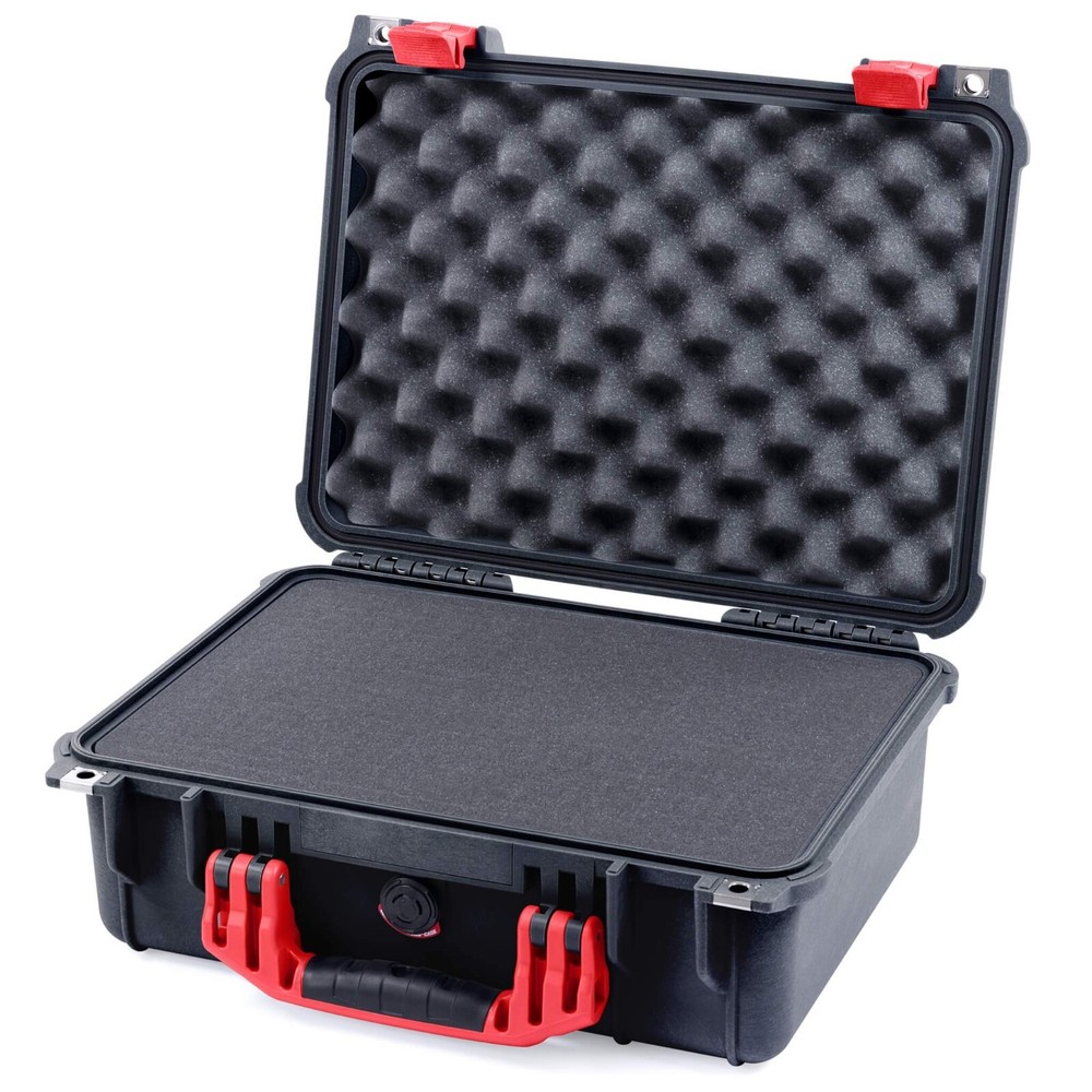 Black & Red Pelican 1450 case. With foam.