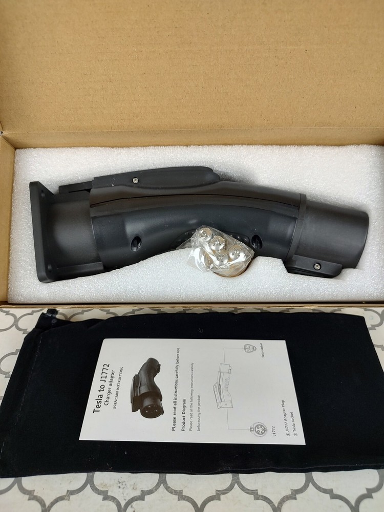 Tesla To J1772 Adapter NEW/ OPEN BOX