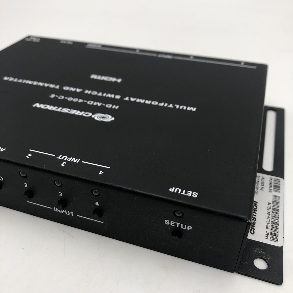Crestron HD-MD-400-C-E Multiformat Switch And Receiver READ B