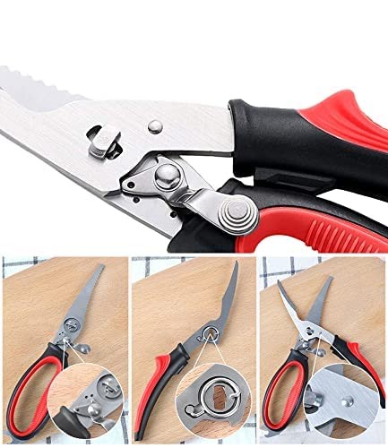 Bbsol Poultry Shears Heavy Duty Professional “ Sharp Kitchen Scissors “ Meat & G