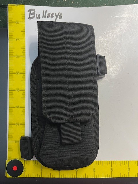 Unmarked Molle Pouch Canvas Black