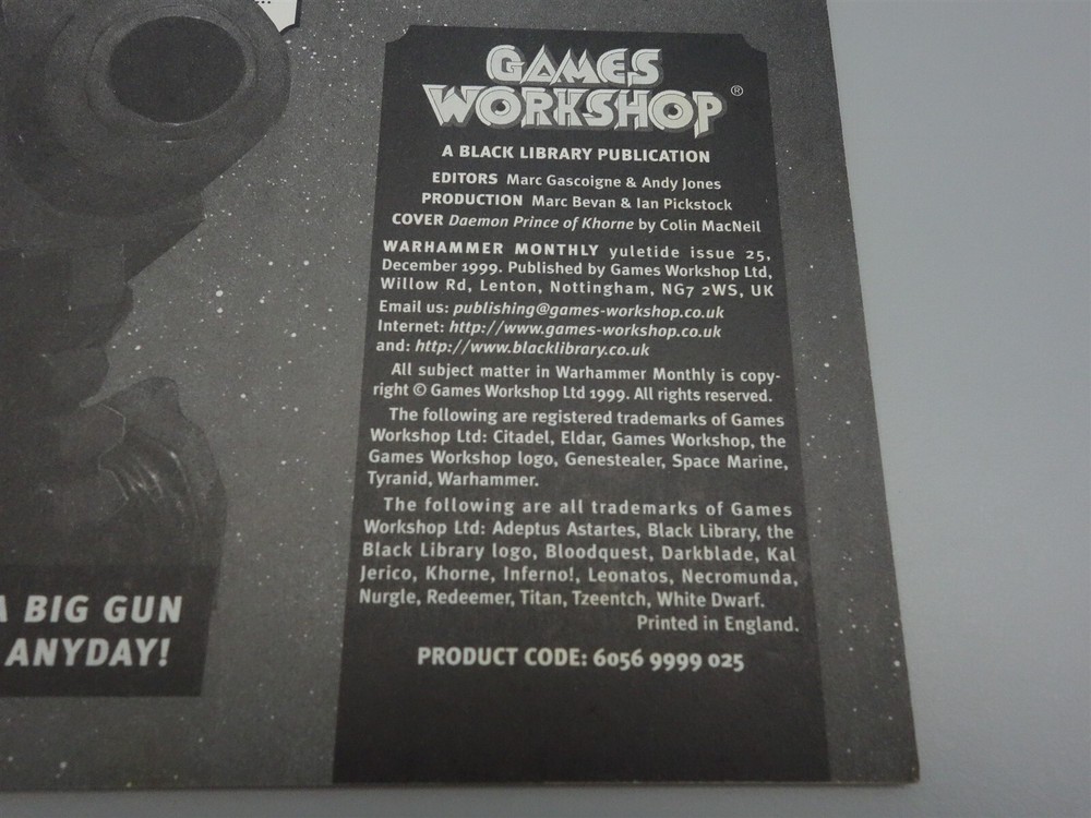 Warhammer Monthly - Issue 25