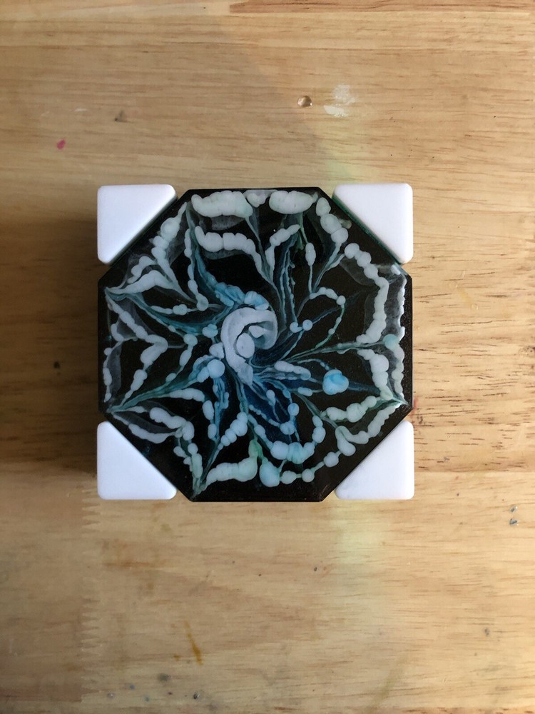 Handmade Resin Coaster Set