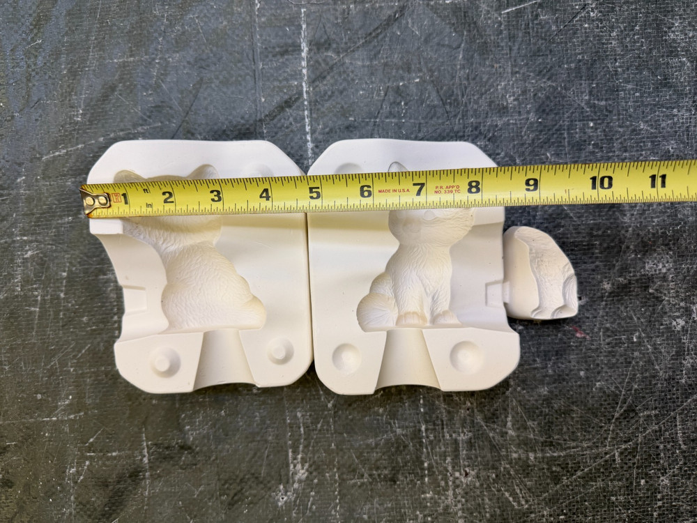 VINTAGE RIVERVIEW CERAMIC MOLD #338 FOX