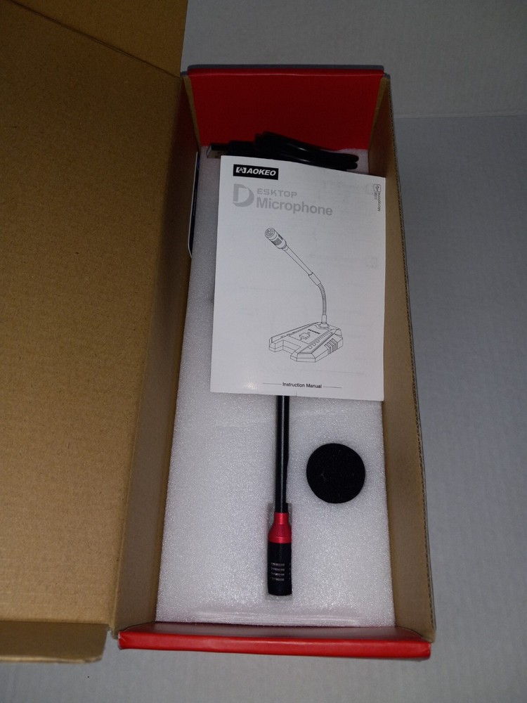 Gaming Aokeo USB Desktop Microphone for Computer.