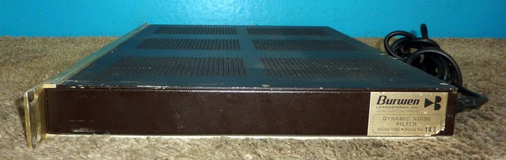 Burwen Model 1000 Dynamic Analog Noise Filter