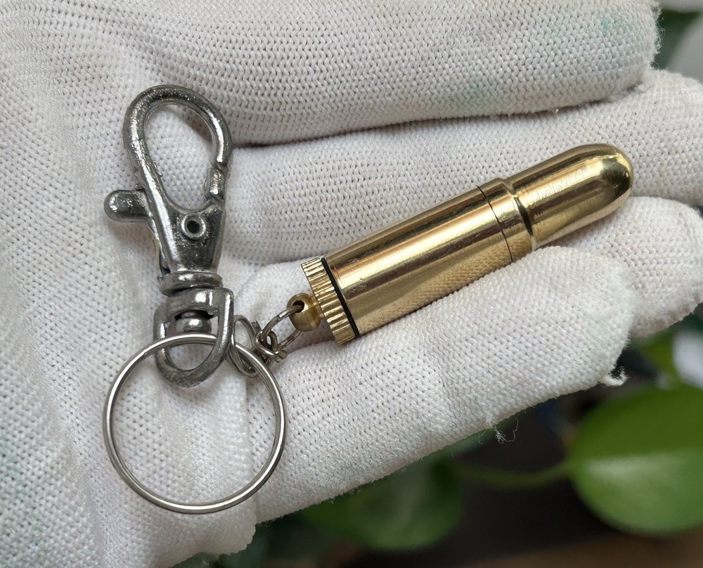 Bullet Shape Lighter Keychain