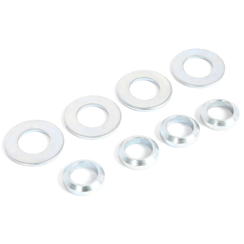 New Universal Coilover Shock Mount Kit Adjustable Rear Lower Brackets