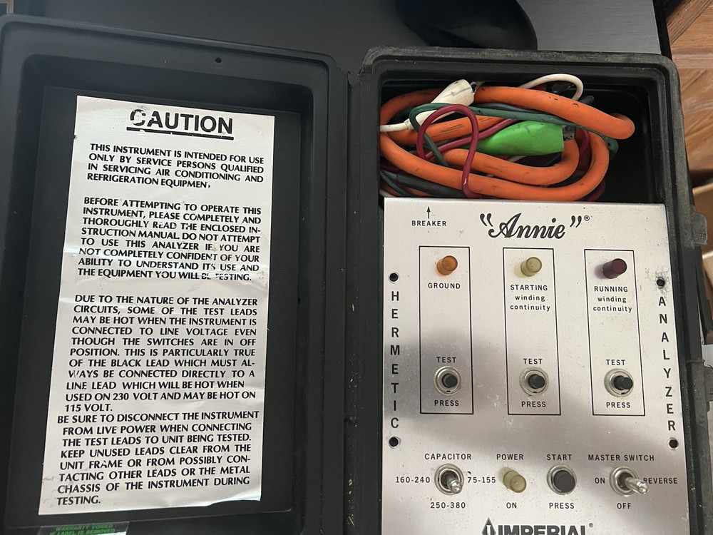 VIntage Hermetic Analyzer Model A-2