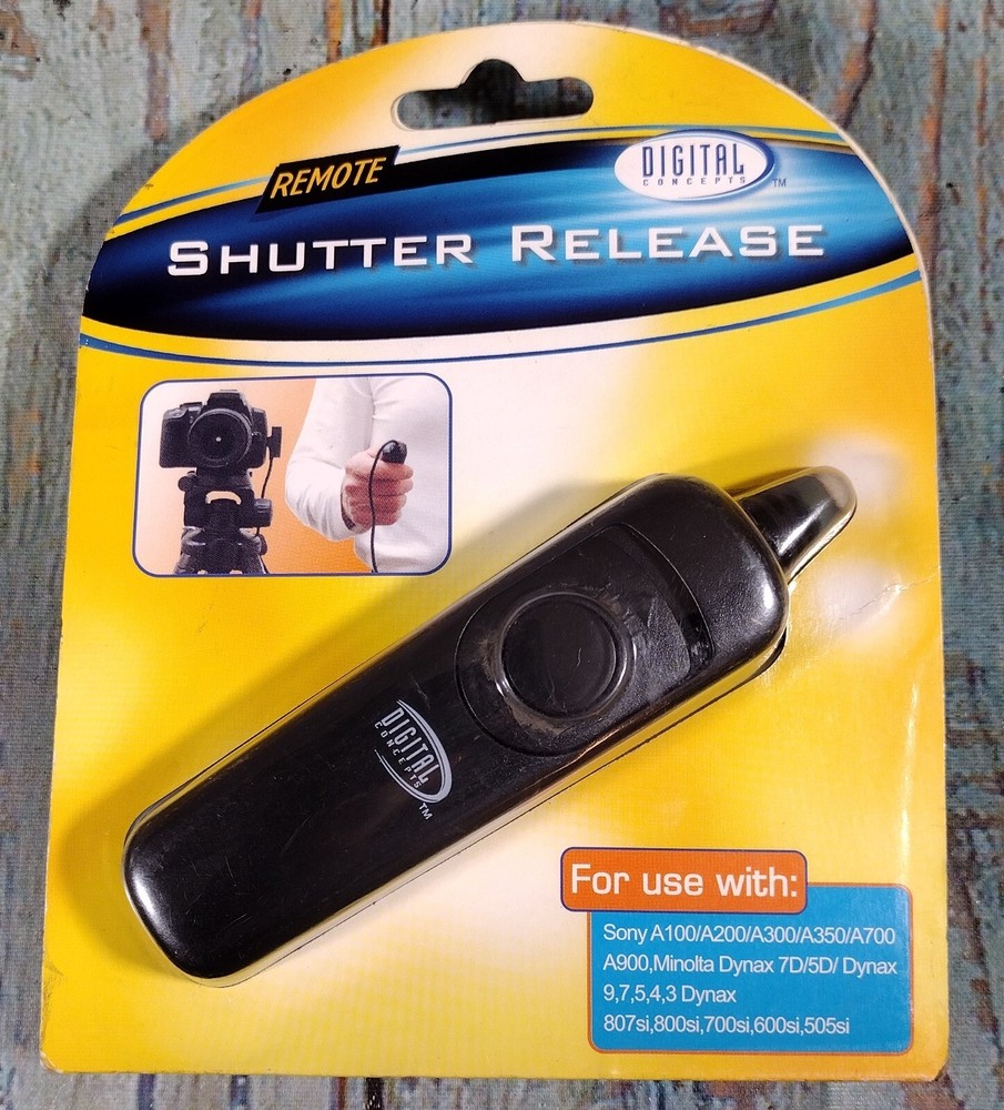 Digital Concepts Remote Shutter Release for Use with Sony - Dynax - NEW