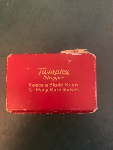 Twinplex Stropper Blade razor sharpener Box (box only)