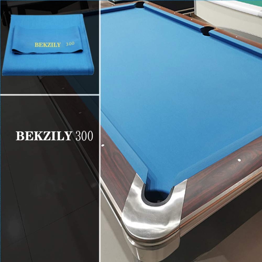 300 Pool Table Cloth Set 9 ft 8ft Blue