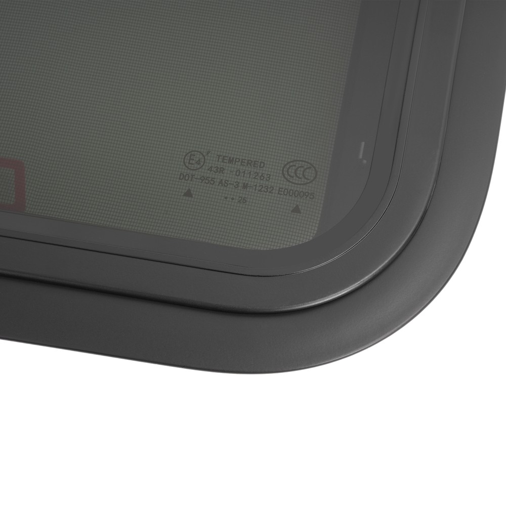 30"x20" For RV Camper Window Emergency Push Out Tinted Glass Exit Window w/Trim