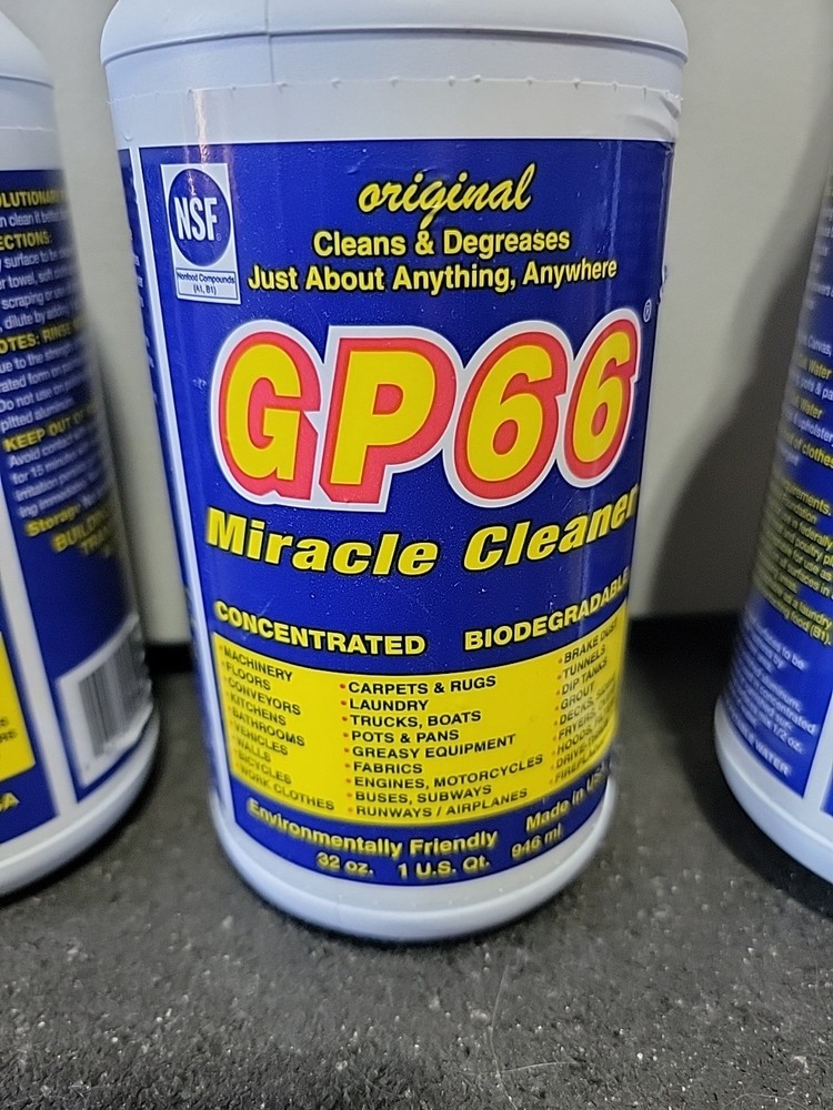 All purpose Biodegradable Cleaner 3 Pack Gp66 Miracle Cleaner